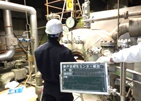 検査の様子